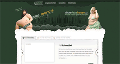 Desktop Screenshot of dicke-fette-frauen.com