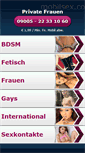 Mobile Screenshot of dicke-fette-frauen.com